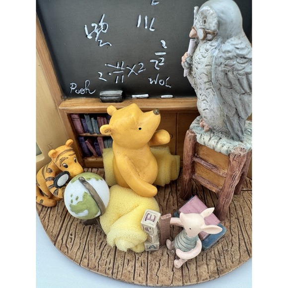 New! Disney Winnie the Pooh Michel & Co Triple Frame-School Scene - Picture 3 of 16